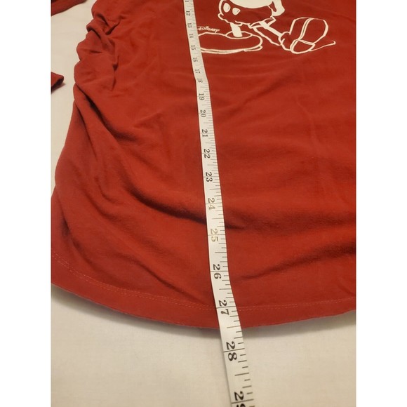 Disney Motherhood Maternity Mickey Mouse Long Sleeve T Shirt Sz L - Picture 9 of 10